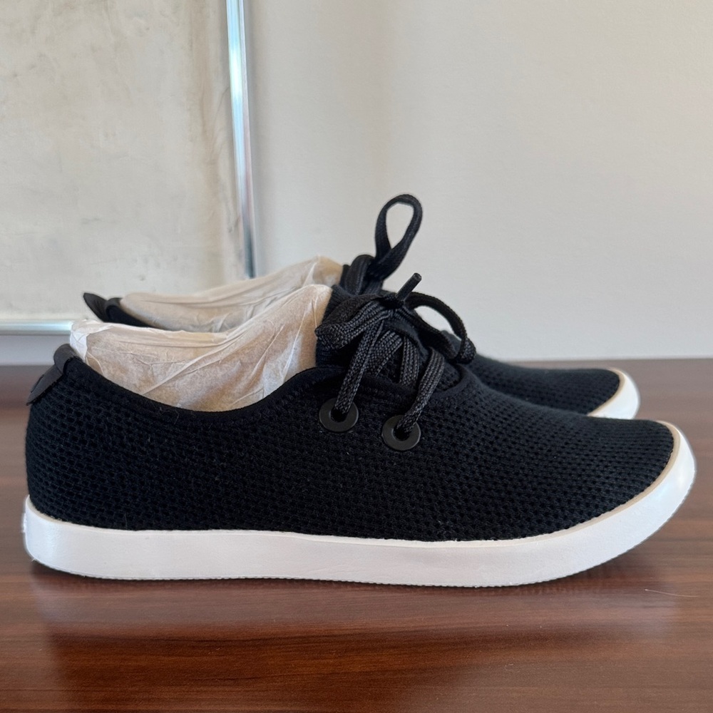 Allbirds Women’s Tree Skippers Jet Black/White 8